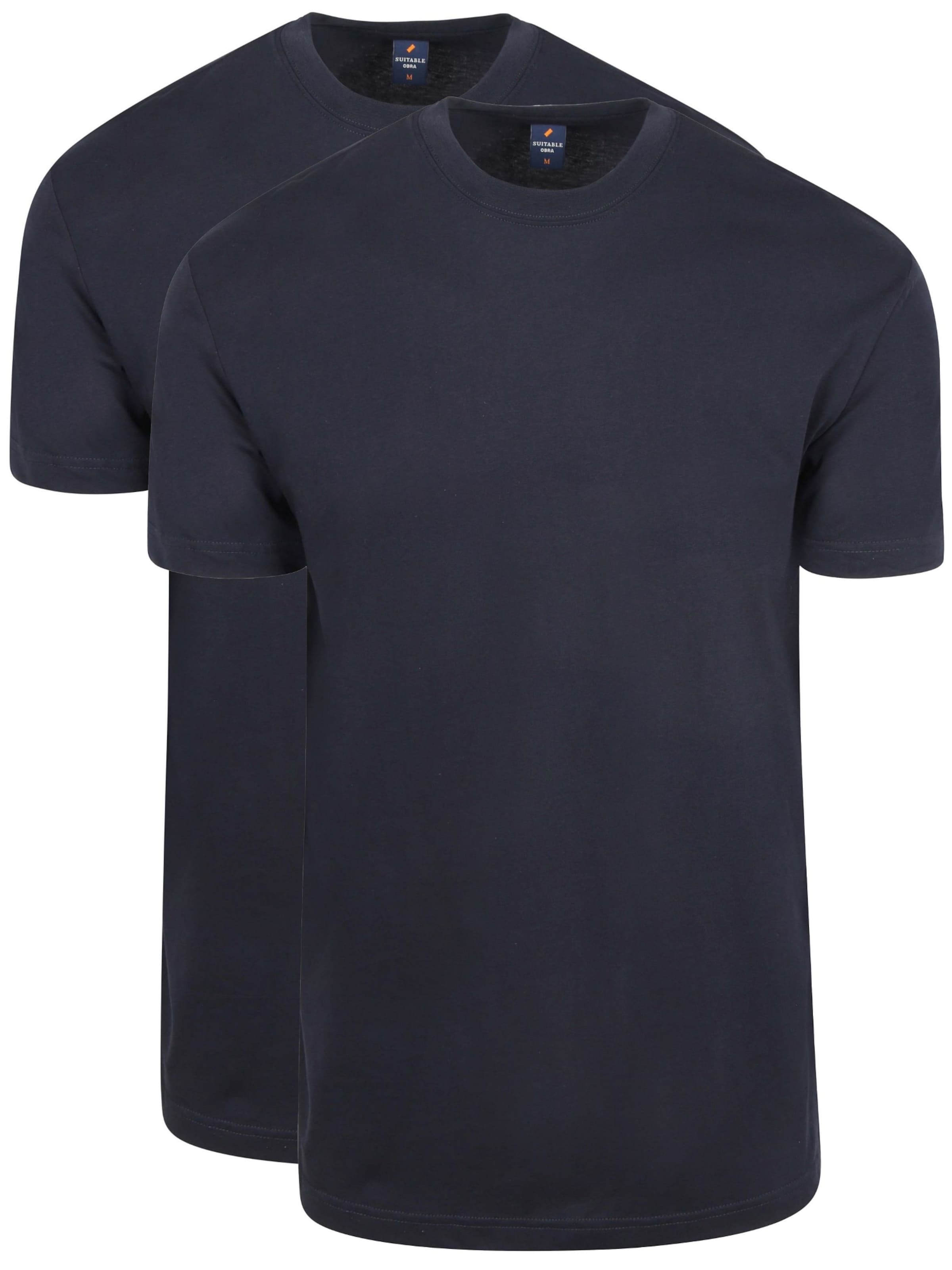 Maillot de corps 'Obra' Suitable en bleu : devant