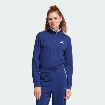 ADIDAS SPORTSWEAR Sports sweatshirt 'Essentials' in Blue: front
