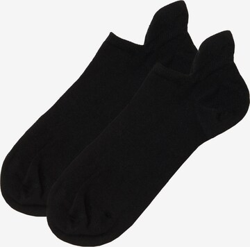 CALZEDONIA Ankle Socks in Black: front