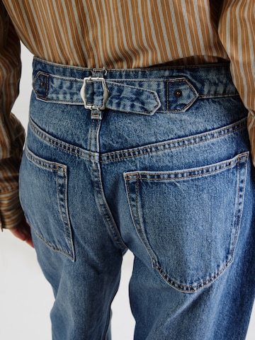 Largi Jeans de la TOPSHOP pe albastru