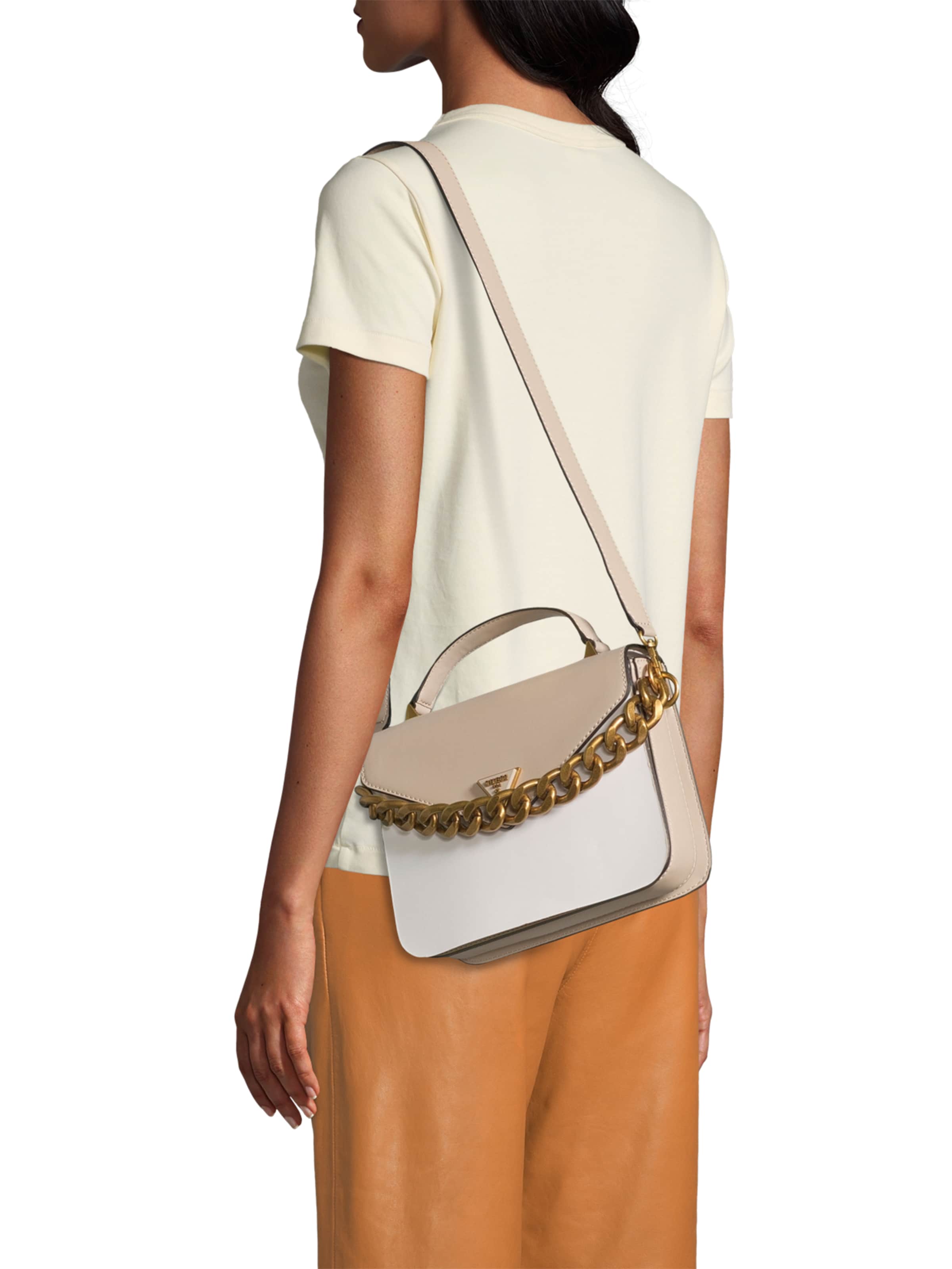 GUESS - Malas de tiracolo 'Retour' em bege