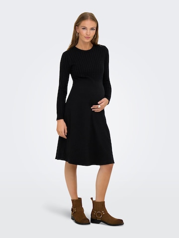 Robes en maille 'OLMFia' Only Maternity en noir