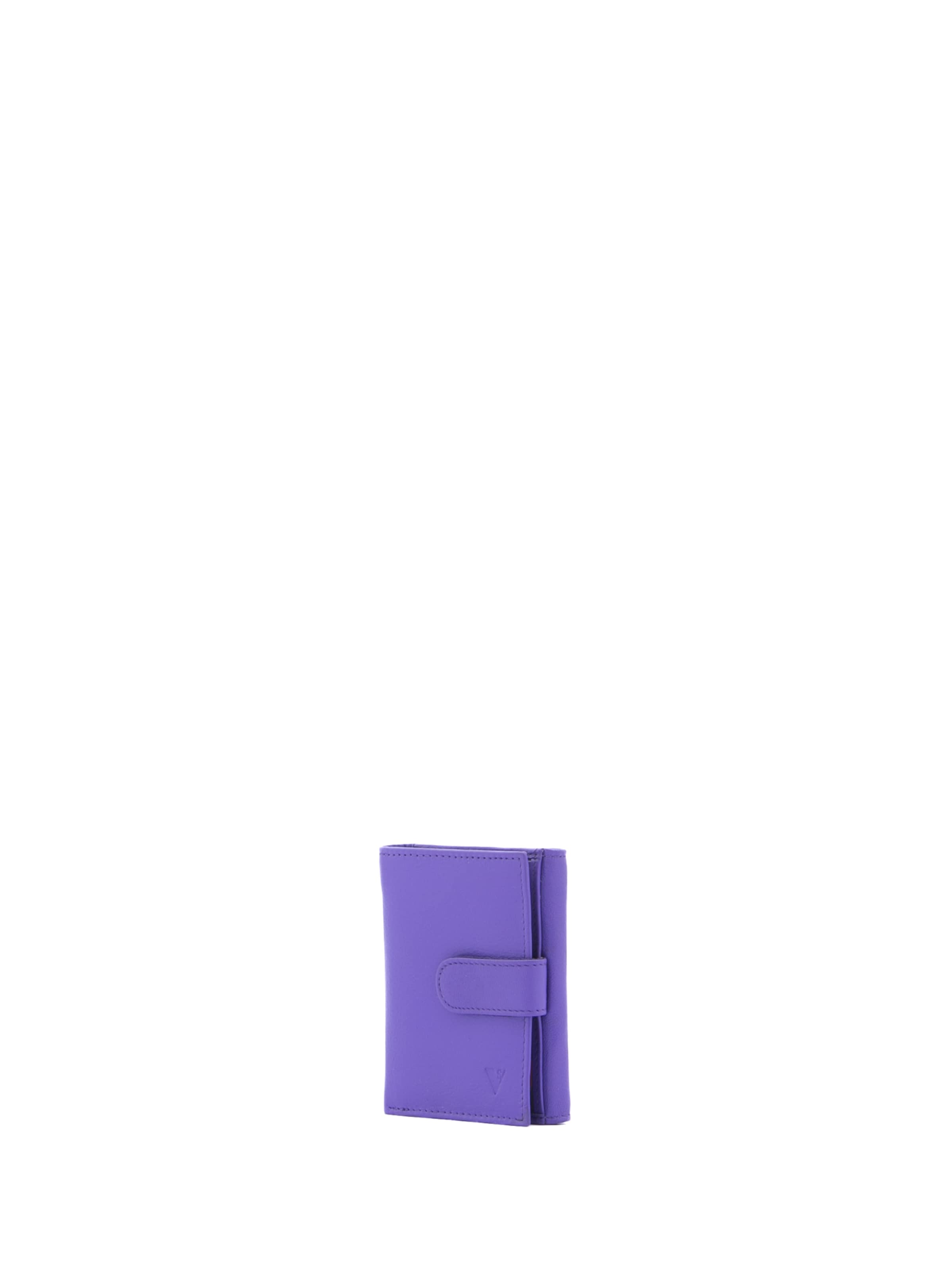 Sergio Valentini Wallet in Purple: front