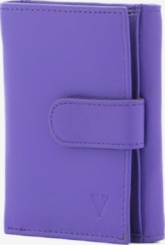 Sergio Valentini Wallet in Purple: front