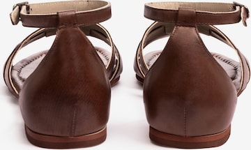 LLOYD Strap Sandals in Brown