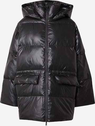 Envii Winter Jacket 'Raccoon' in Black: front