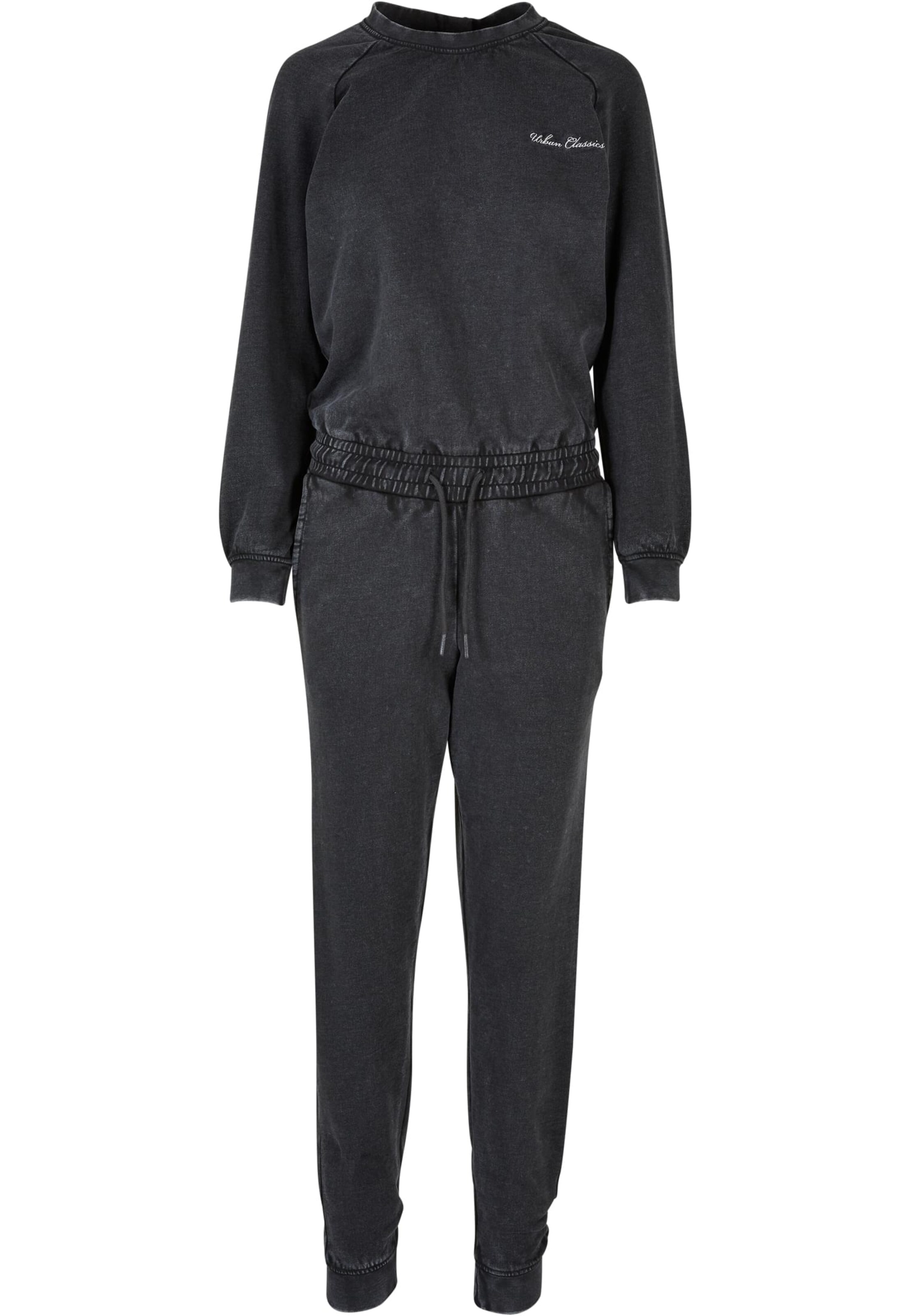 Urban Classics Jumpsuit i svart: framsida