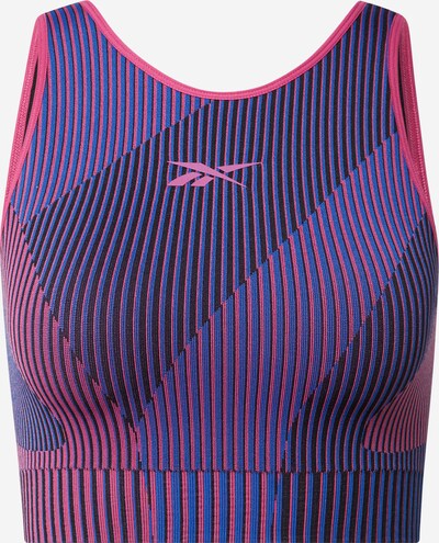 Reebok Sport Športni top | temno modra / vijolično modra / rdeče vijolična barva, Prikaz izdelka