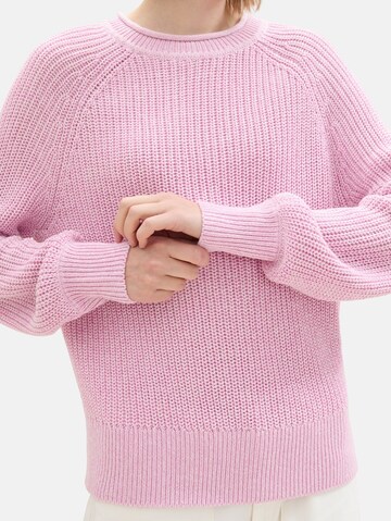 TOM TAILOR DENIM Sweater in Pink