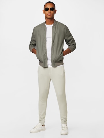 BOSS Tapered Broek 'Sestart' in Grijs