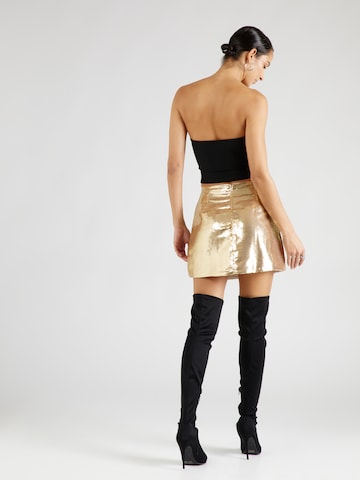 GLAMOROUS Skirt in Gold