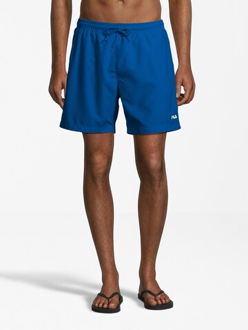 FILA - Calções de banho 'SOMALIA' em azul: frente
