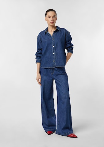 COMMA Blouse in Blauw