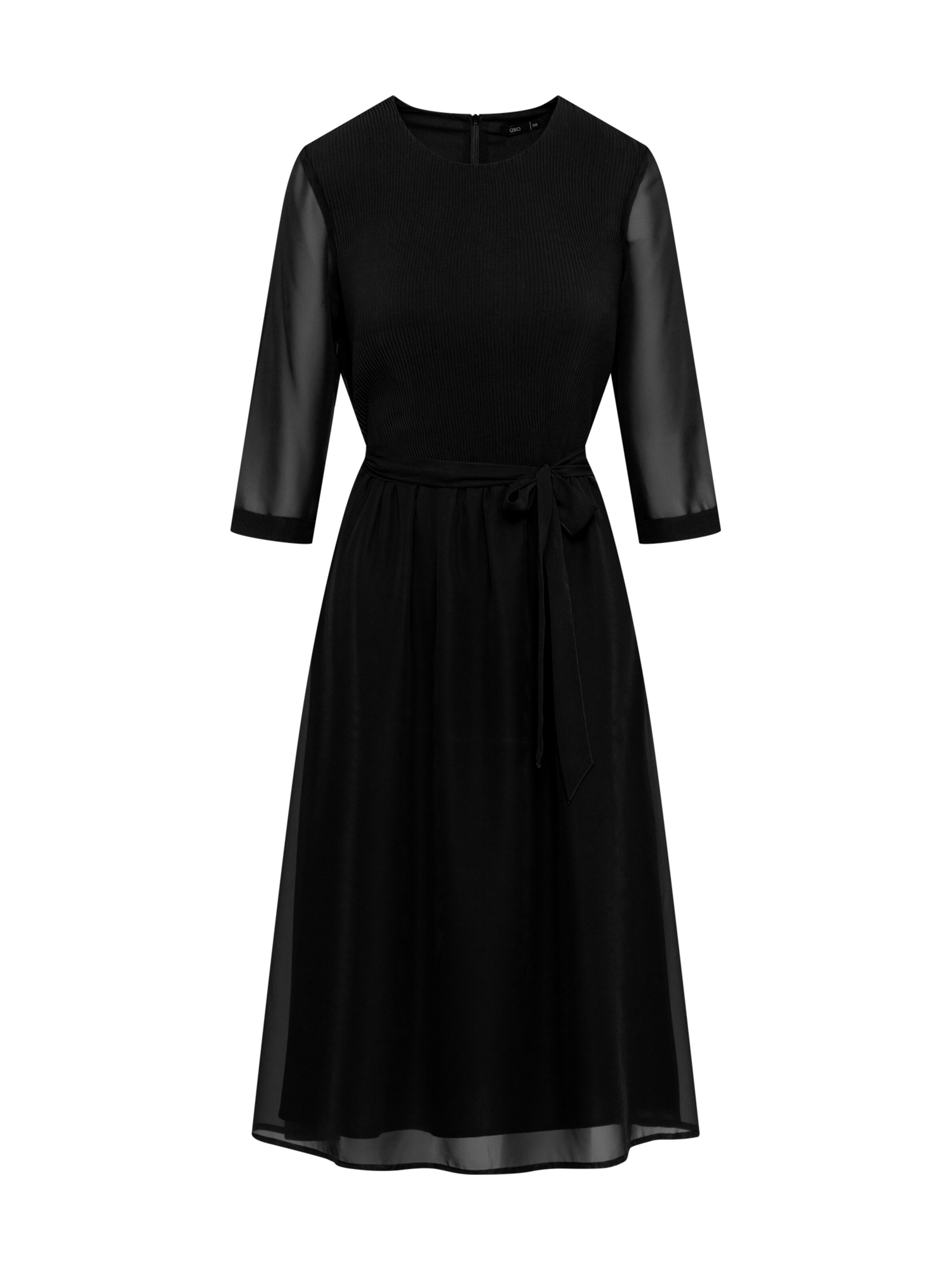 Quiosque Šaty '4VF004' - Čierna: predná strana