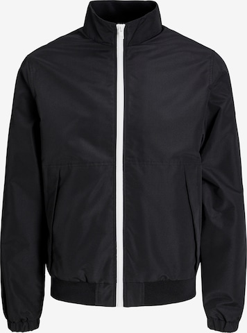 JACK & JONES - Chaqueta de entretiempo 'CLIMB' en negro: frente