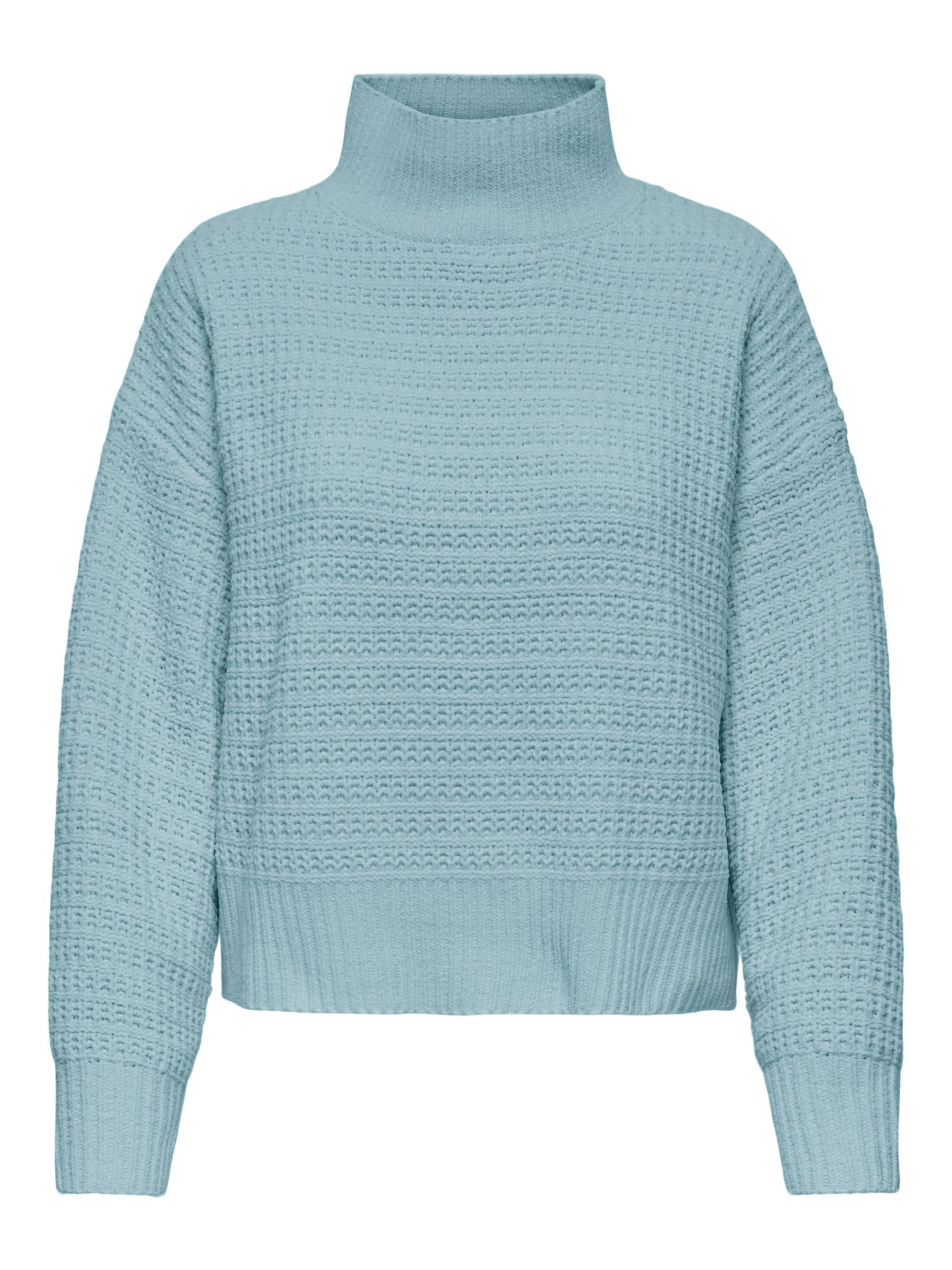 ONLY Pullover 'ONLGlobe' in Blau: Vorderseite