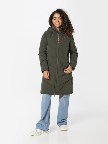 Manteau mi-saison 'Rebelka' Ragwear en vert