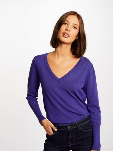 Morgan Pullover 'MGRISA' in Blau: Vorderseite