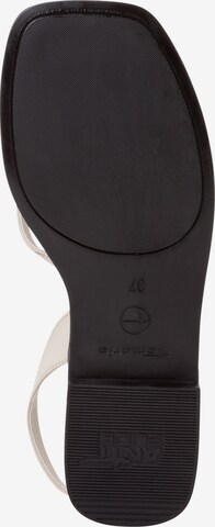 TAMARIS Flip-Flops i beige