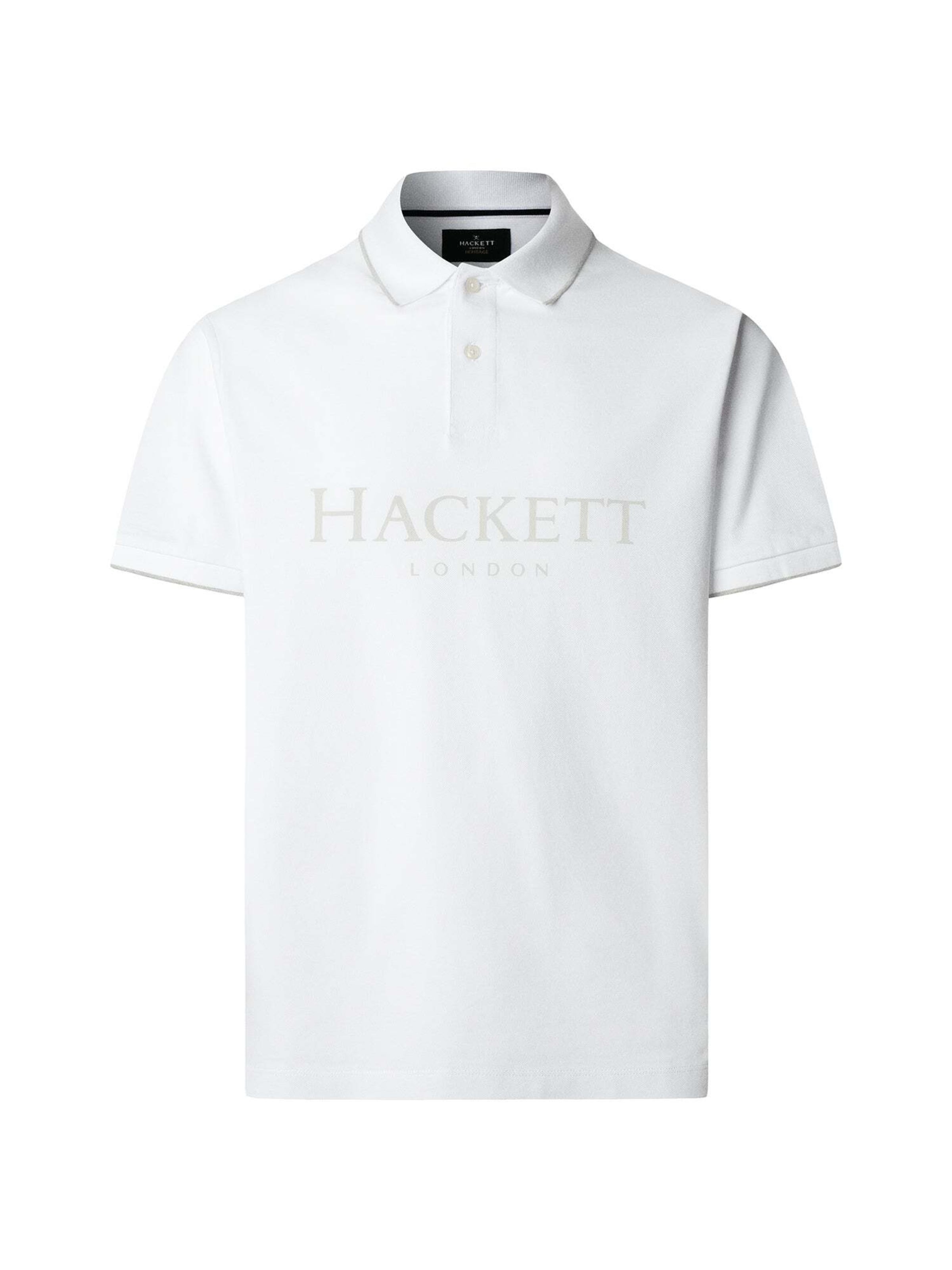 Maglietta di Hackett London in bianco: frontale
