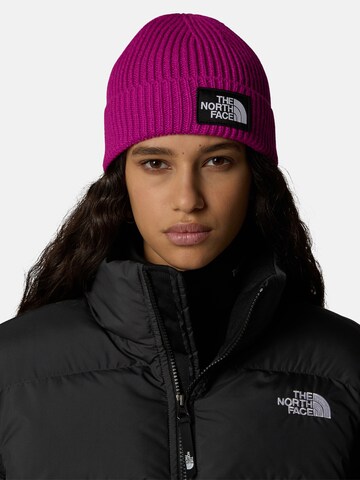 THE NORTH FACE Czapka w kolorze fioletowy: przód