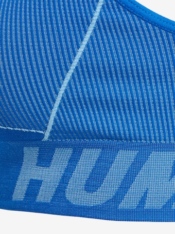 Hummel Bustier Sport bh 'Christel' in Blauw