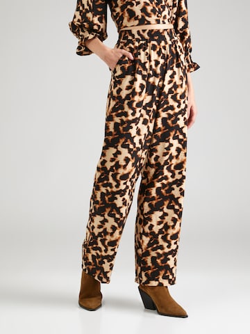 b.young Wide leg Pants 'IBINE' in Brown: front