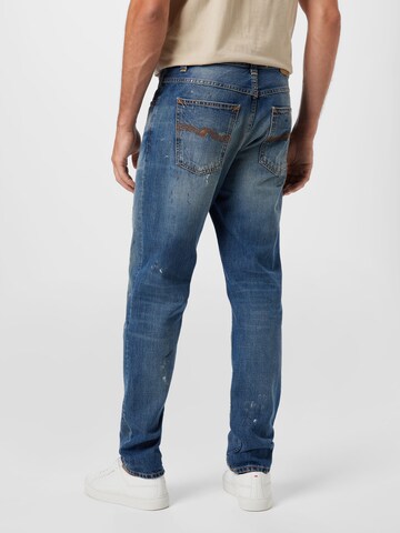 Nudie Jeans Co Loosefit Jeans 'Steady Eddie II' in Blau