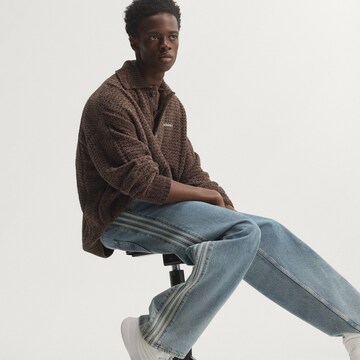 ADIDAS ORIGINALS Loosefit Džíny 'Firebird' – modrá