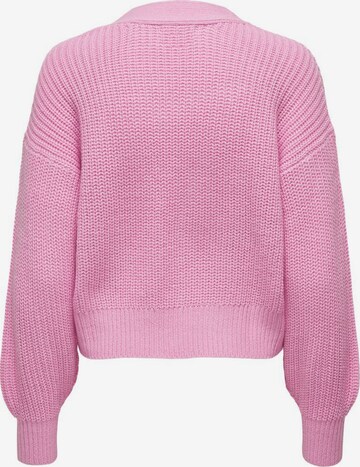 JDY Cardigan 'JUSTY' i pink