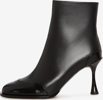 Bottines CESARE GASPARI en noir : devant