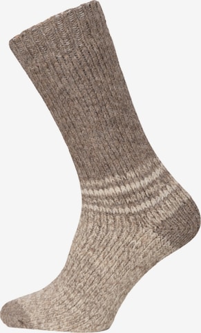 HomeOfSocks Socken 'HOS955' in Grau: Vorderseite