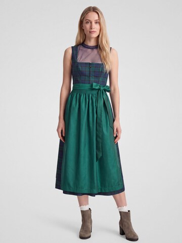 SPIETH & WENSKY Dirndl 'Korsika' in Green: front