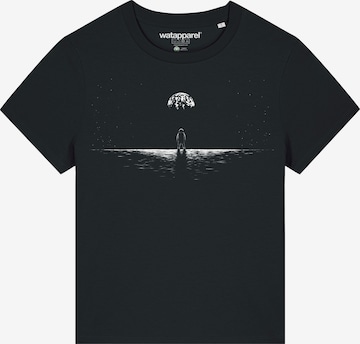 Watapparel Shirt ' Lost in space ' in Black: front