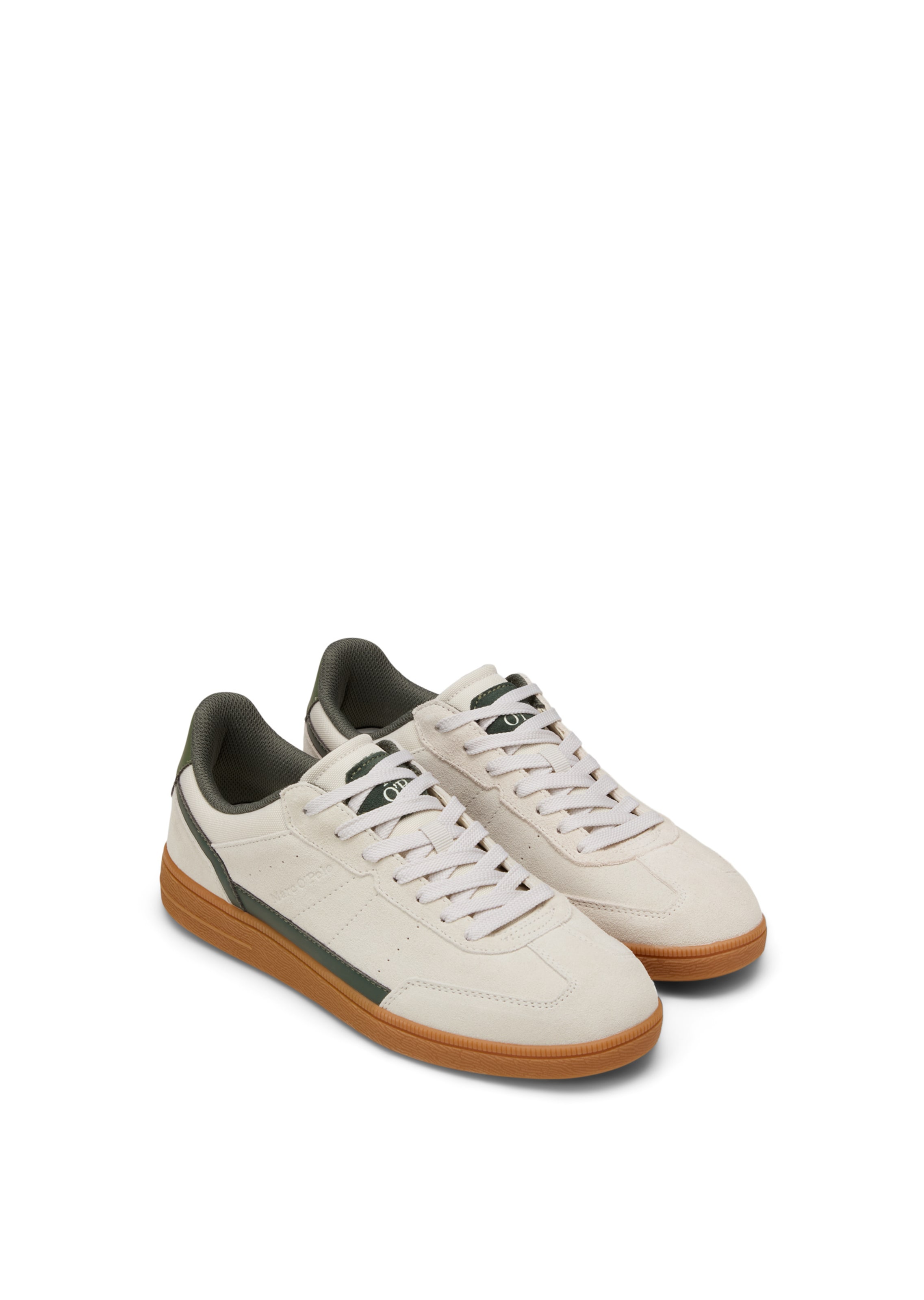 Baskets basses 'Charlie' Marc O'Polo en blanc