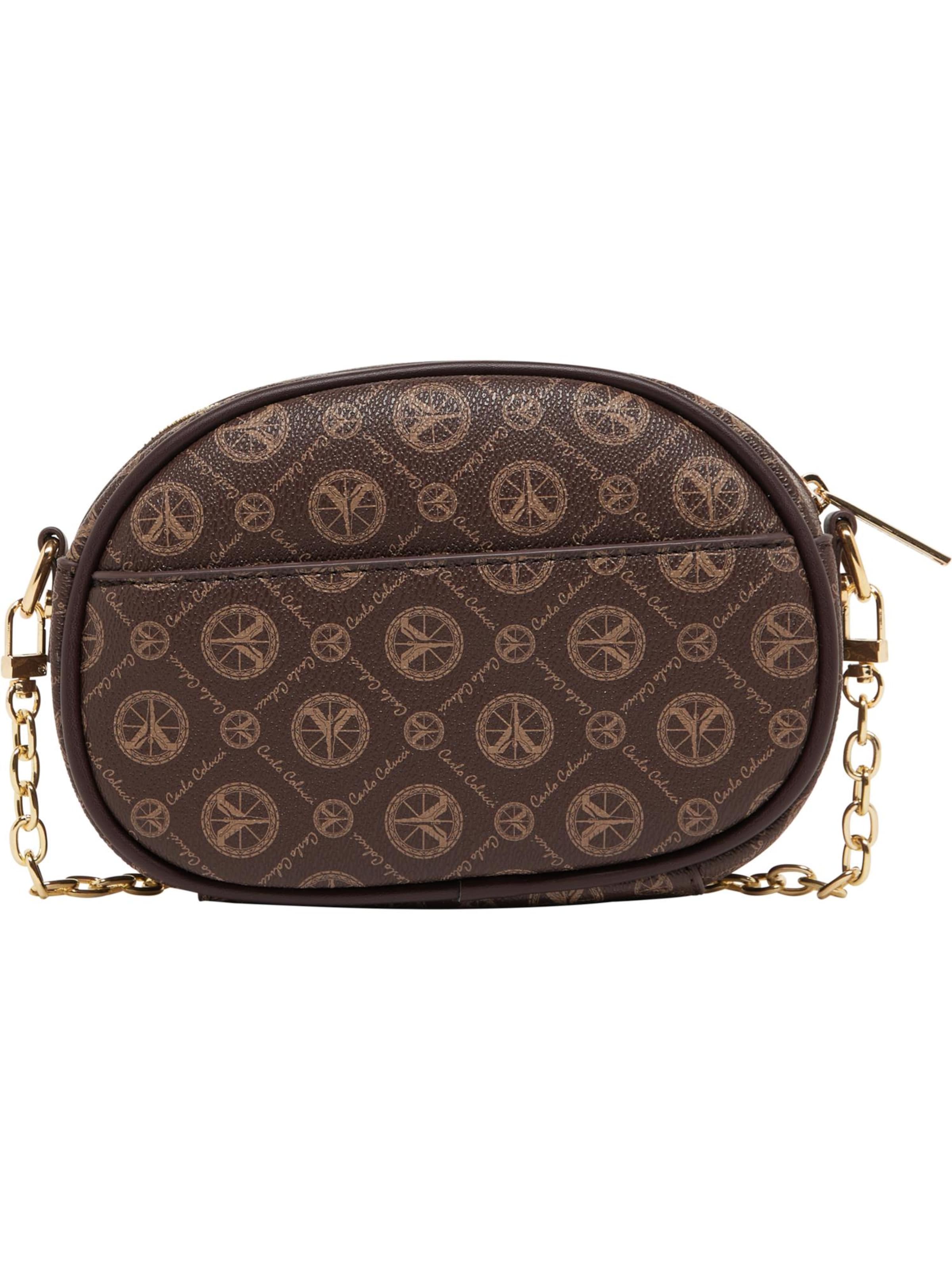 Carlo Colucci Schoudertas ' Dalbon ' in Bruin