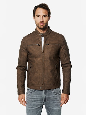 KOROSHI Välikausitakki värissä ruskea: etupuoli