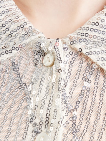 JDY Blouse 'JDYTANYA' in Beige