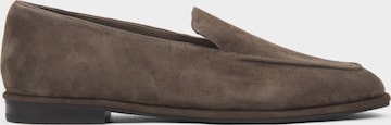Estro Mokassin '1038-1' in Braun: Vorderseite