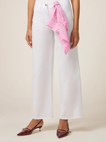oltre Baggy Trousers in White