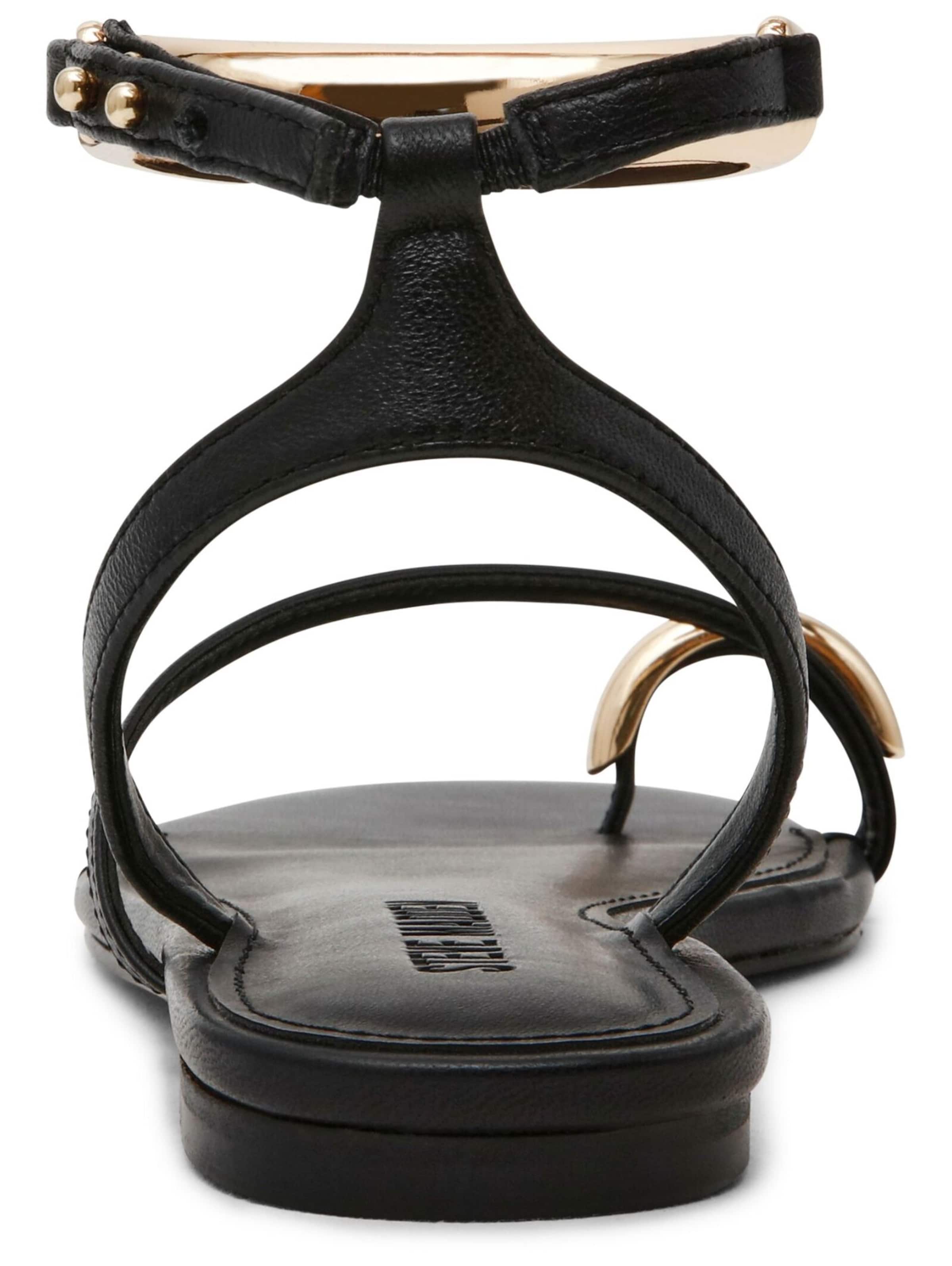 STEVE MADDEN T-bar sandals in Black