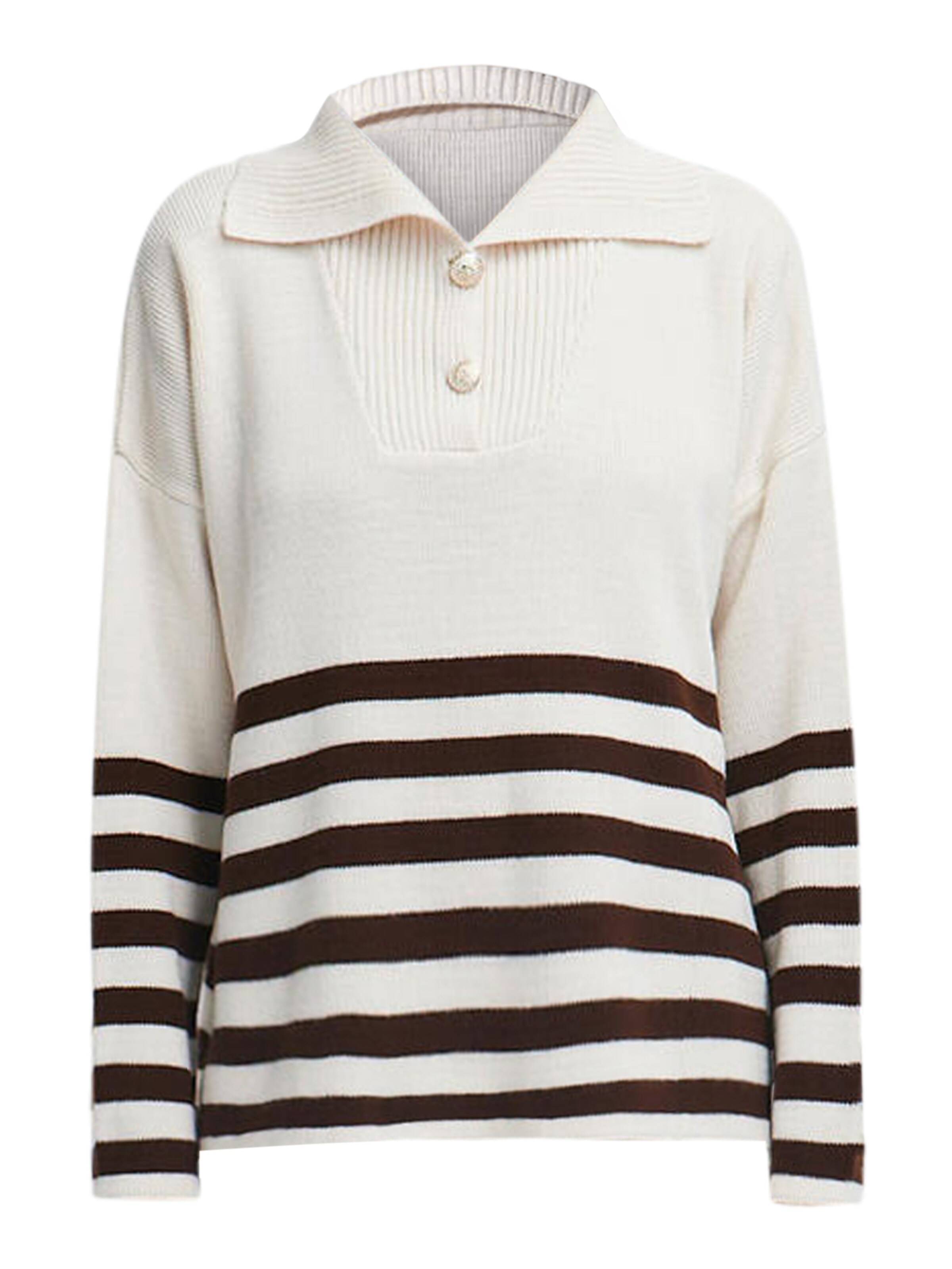 Touche Prive Pullover in Weiß: Vorderseite