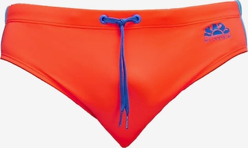 Sundek Zwembroek 'Diwalter' in Oranje: voorkant