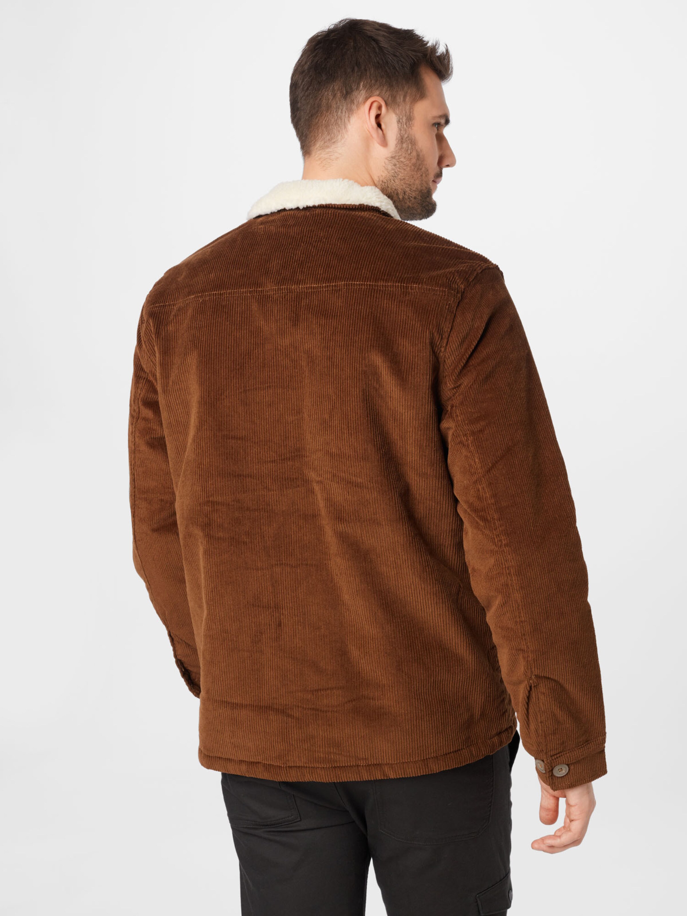 Männer Jacken Solid Jacke 'Vane' in Braun - PN83207 Männer Jacken Solid Jacke 'Vane' in Braun - PN83207
