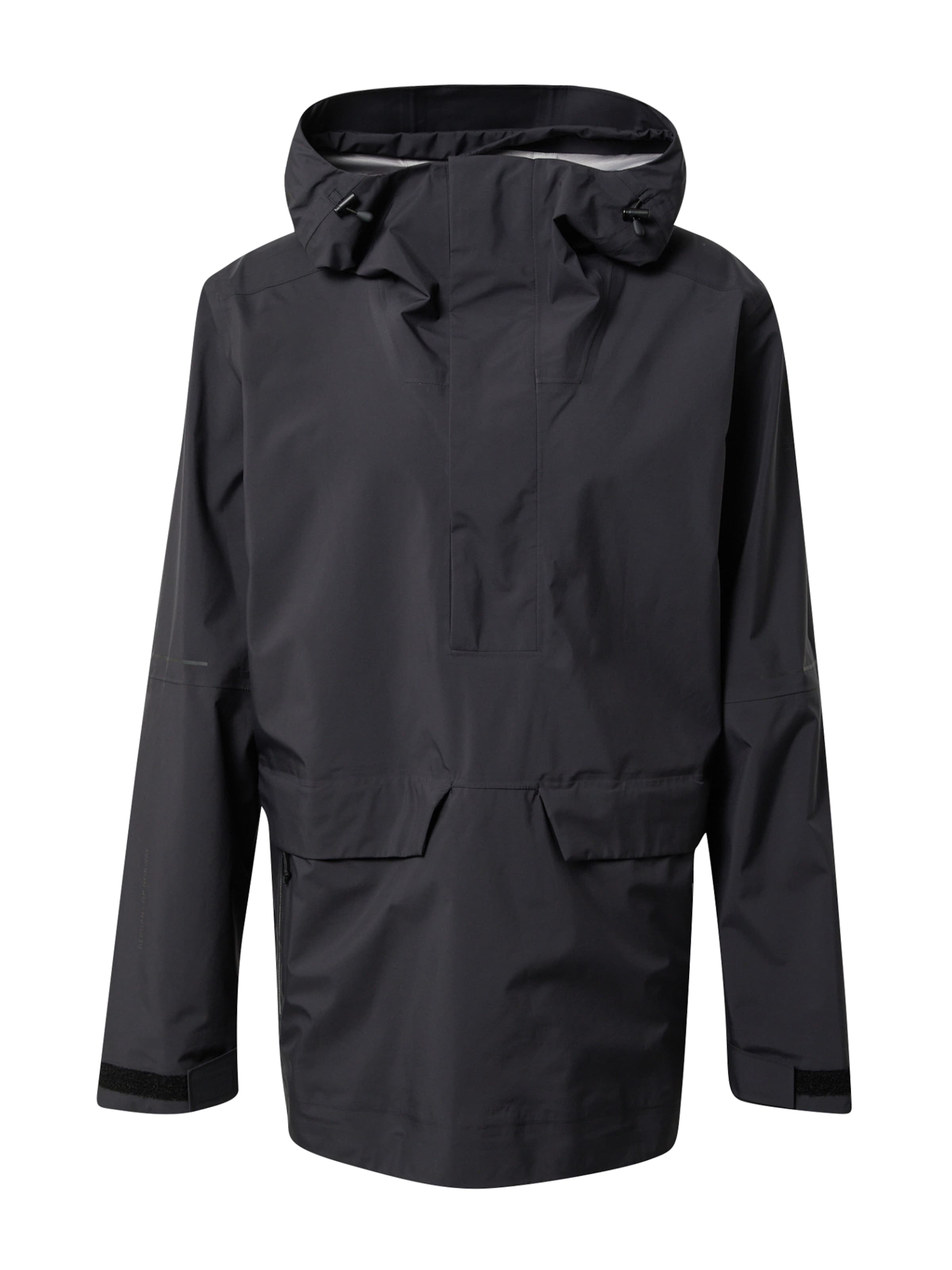 Bergans - Casaco outdoor em preto: frente