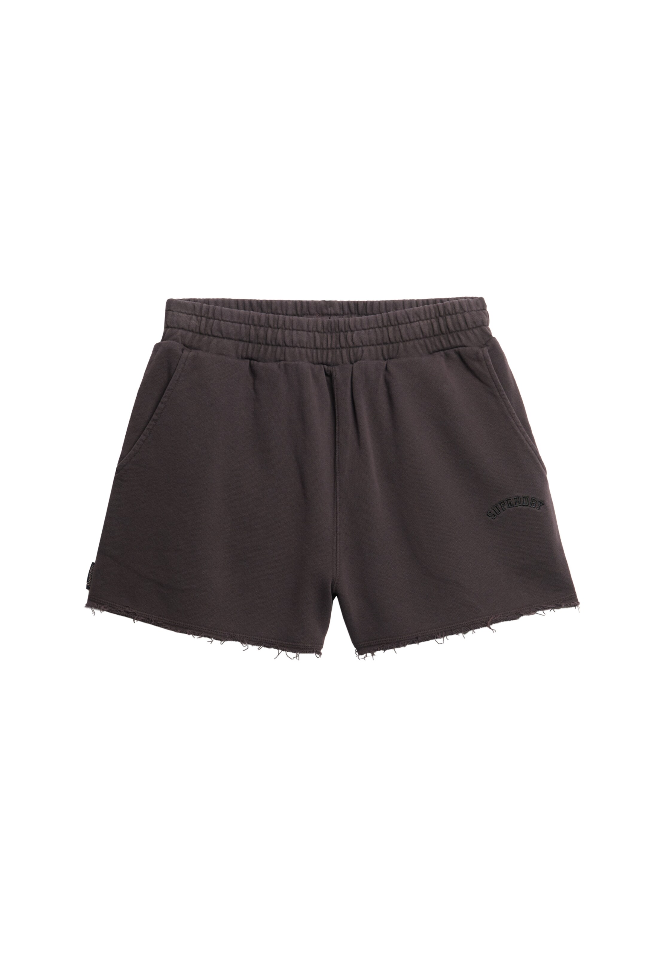 Pantalon 'Essential' Superdry en noir : devant