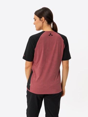 VAUDE Functioneel shirt 'Moab' in Rood