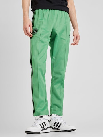 ADIDAS PERFORMANCE Regular Workout Pants in Green: front