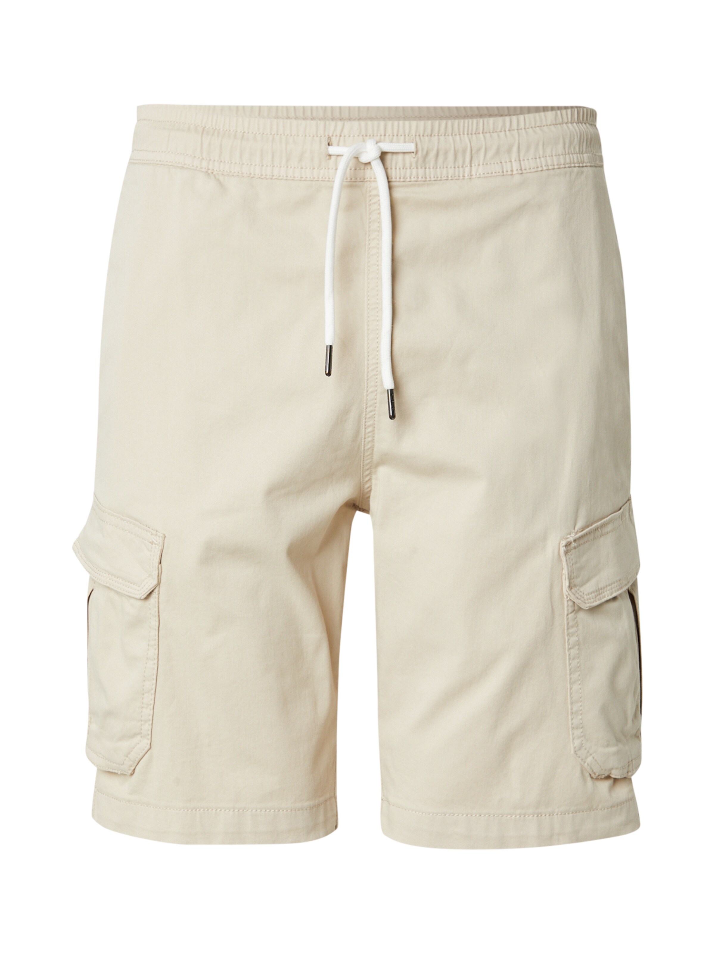 Lindbergh Regular Shorts 'Superflex' in Grau: Vorderseite