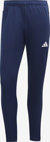 Coupe slim Pantalon de sport 'Tiro 23 Club ' ADIDAS PERFORMANCE en bleu : devant